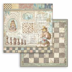 Stamperia Alice Through The Looking Glass (20,3 x 20,3) cm