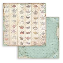 Stamperia Alice Backgrounds Selection (20,3 x 20,3) cm