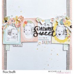 PACK PAPIERS - COLLECTION "THESE DAYS" - COCOA VANILLA