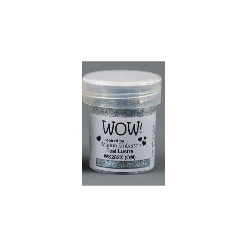 Wow Teal Lustre (poudre à embosser)