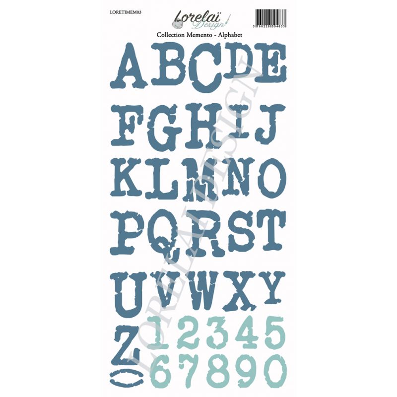 Lorelaï Design - Memento Alphabet étiquettes