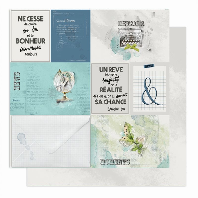 Lorelaï Design - Memento r/v 6 (30,5 X 30,5 cm)  Pack Collection