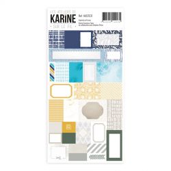 Les Ateliers de Karine - Sur le fil - Stickers étiquettes