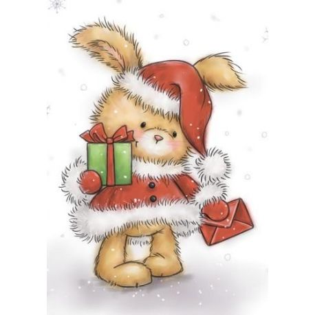Wild Rose Studio's Christmas Bunny