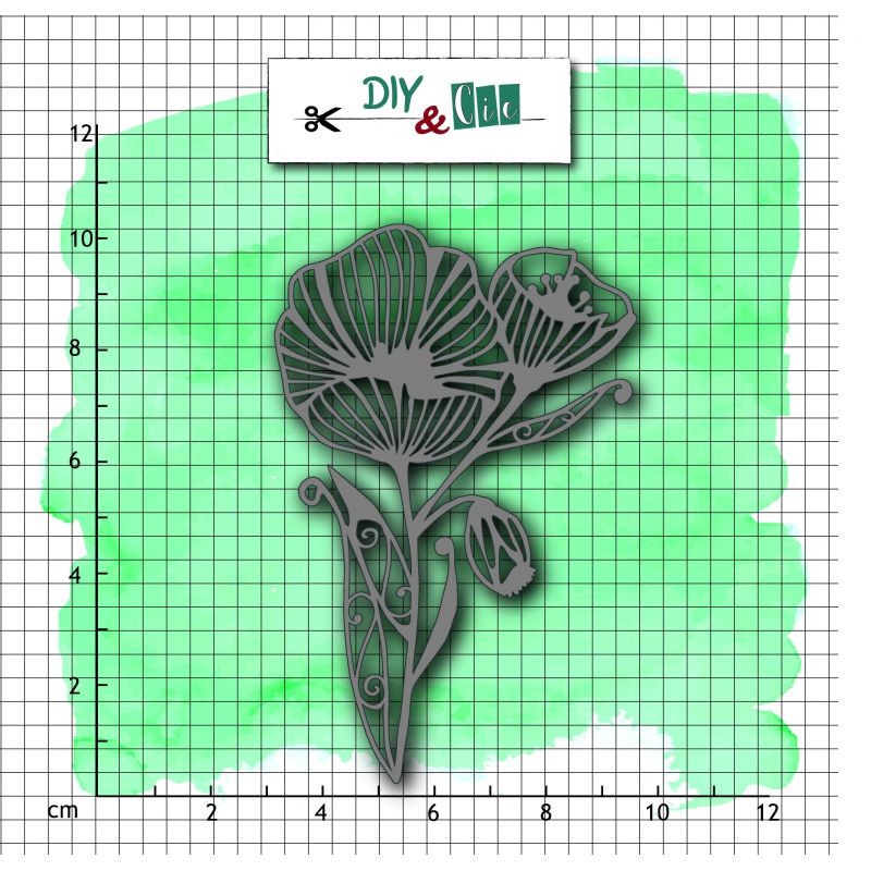 DIY and Cie Die "Coquelicot"