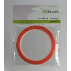 CraftEmotions Extra stickey tape 12 mm 10 MT