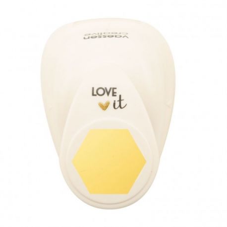 Vaessen Creative Love It perforatrice hexagone medium