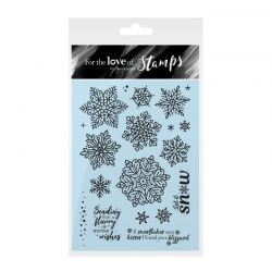 Hunkydory For the Love of Stamps - Sparkling Snowflakes