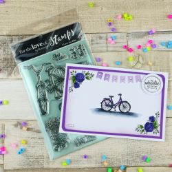 Hunkydory For the Love of Stamps - I Love My Bike