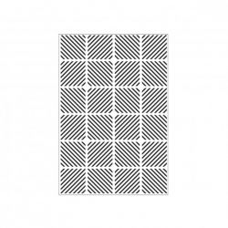 Darice - Plaque d'embossage Diagonal Bloc Pattern