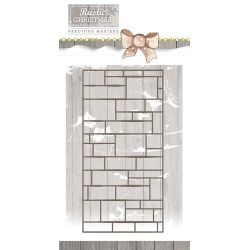Precious Marieke Die - Rustic Christmas - Brick Wall