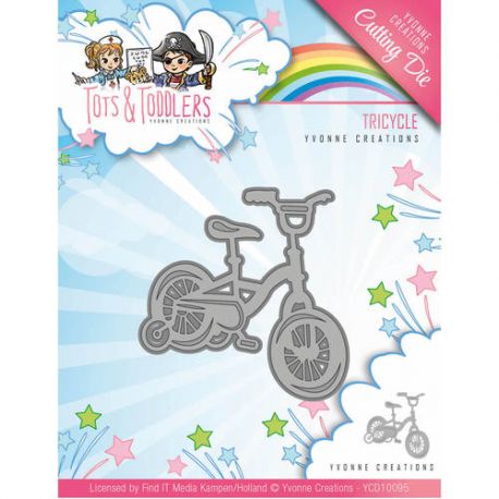 Yvonne Creations Dies - Tots and Toddlers -Tots and Toddlers - Tricycle