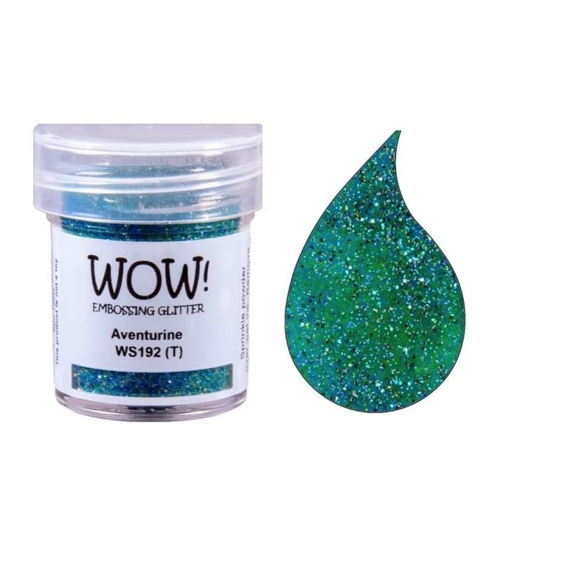 Wow Aventurine (poudre à embosser)