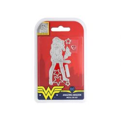 DC Comics Wonder Woman Amazing Amazon Die and Face Stamp Set