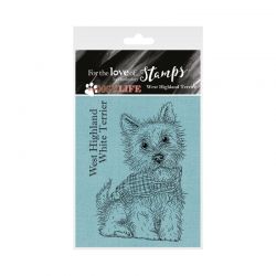 Hunkydory For the Love of Stamps - For the Love of Stamps - It's a Dog's Life Clear Stamp - West Highland Terrier